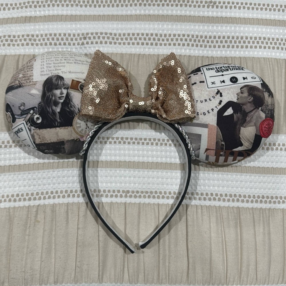 Taylor Swift Disney Ears TTPD themed brand new